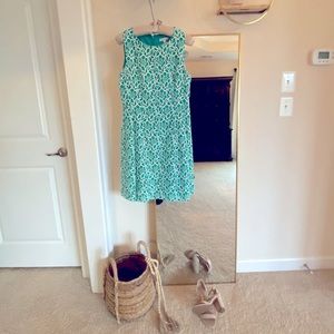 Eva Mendes green sundress